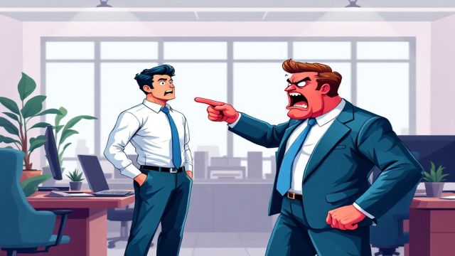 Souveräner Umgang mit cholerischen Vorgesetzten