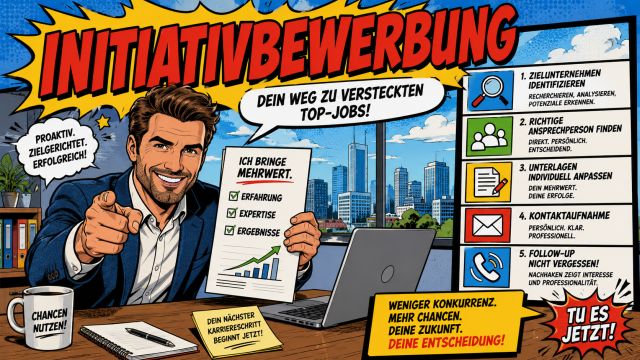 Initiativbewerbung – so geht’s!